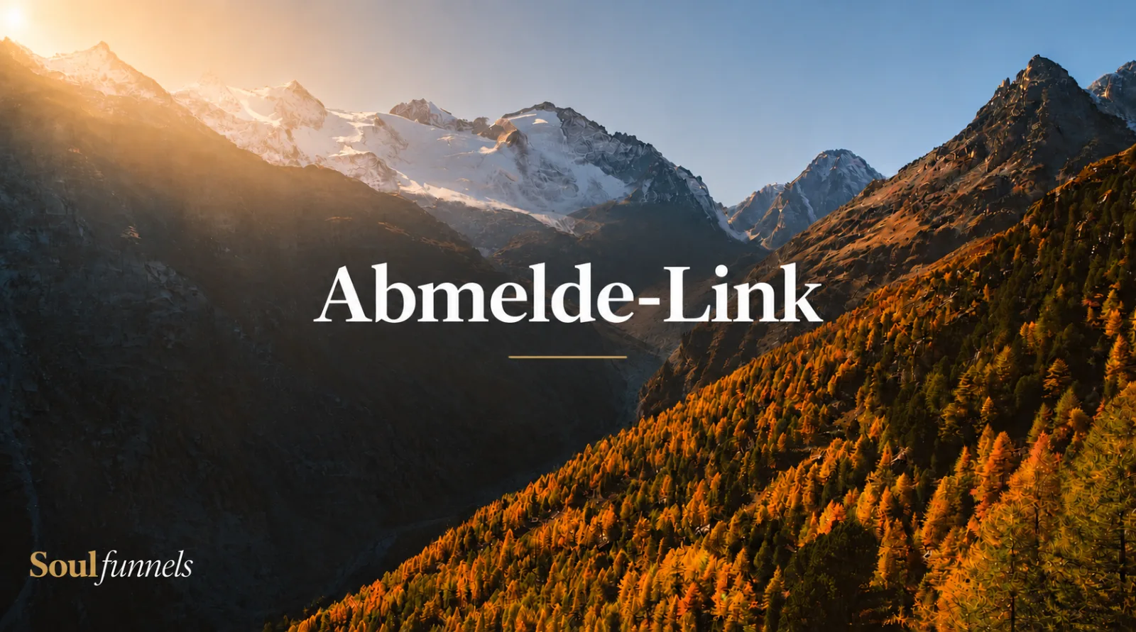 Voreingestellter Abmeldelink