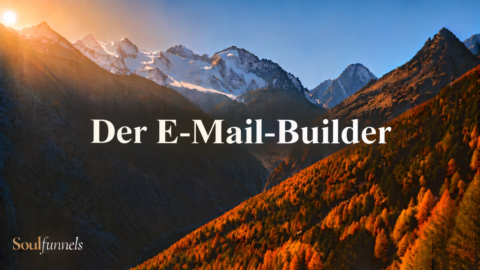 E-Mail Builder: Grundlagen
