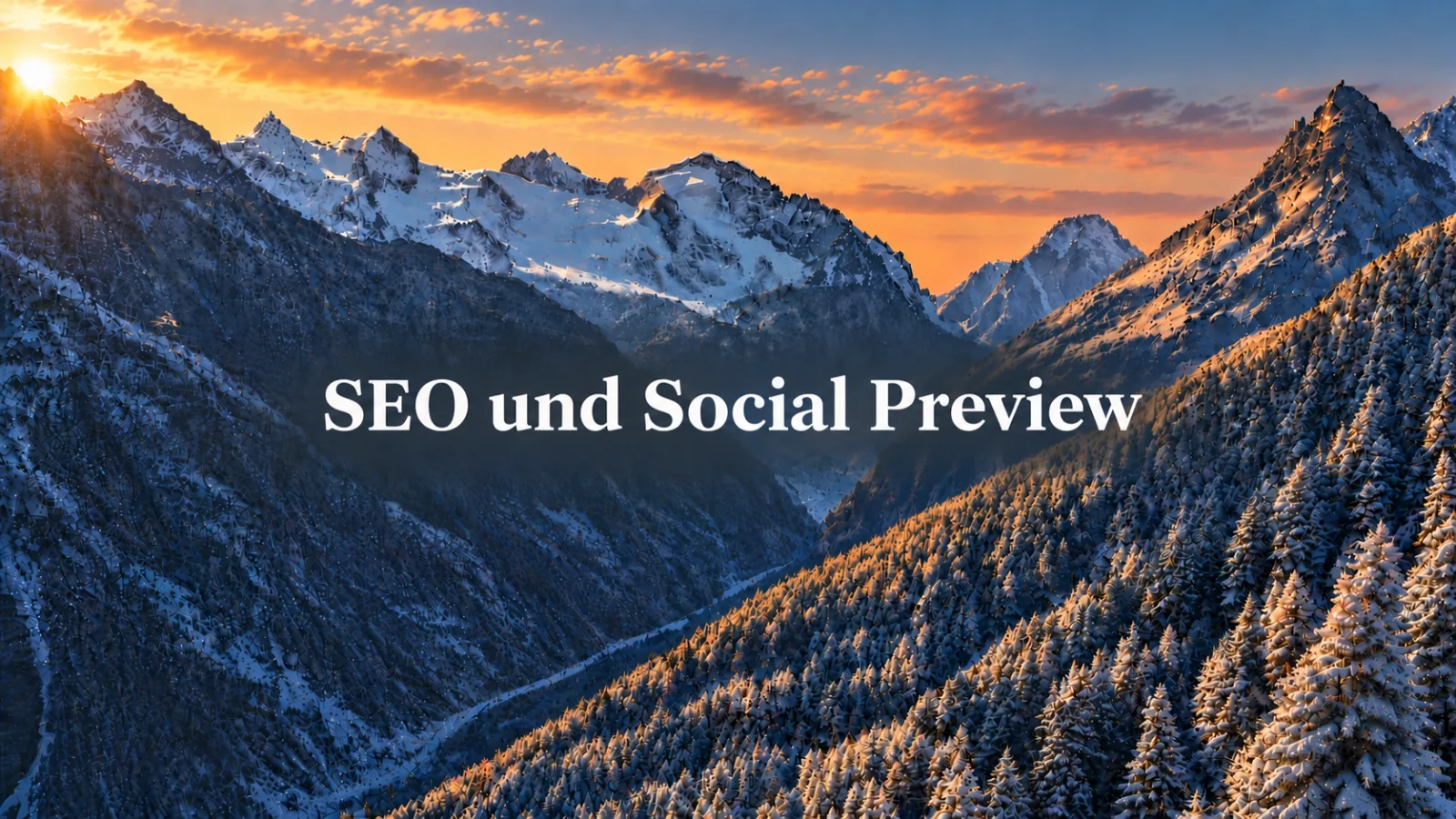 Deine Seite für Mobil, SEO und Social Media optimieren